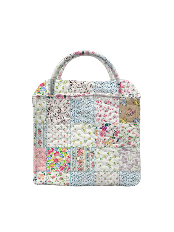 Harper Patchwork Quilted Handbag
