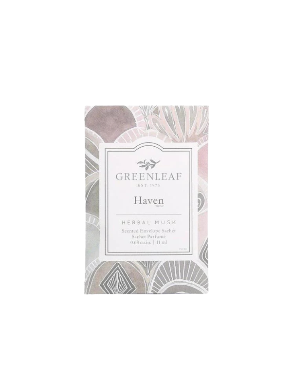 Haven Small Sachet by Greenleaf home fragrance