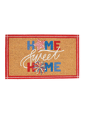 Home Sweet Home Door Mat By Mary Square 4th of july patriotic america spirit usa 250 years
