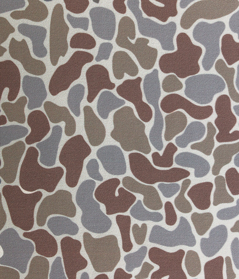 Hunters Hideaway Printed Polo in Ridgeline by Southern Shirt Co.