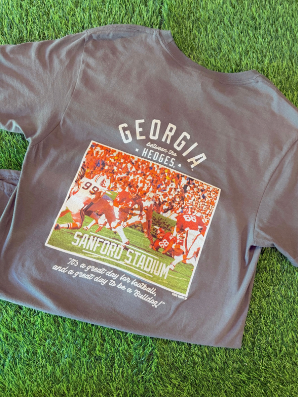 UGA Retro Layout Tee