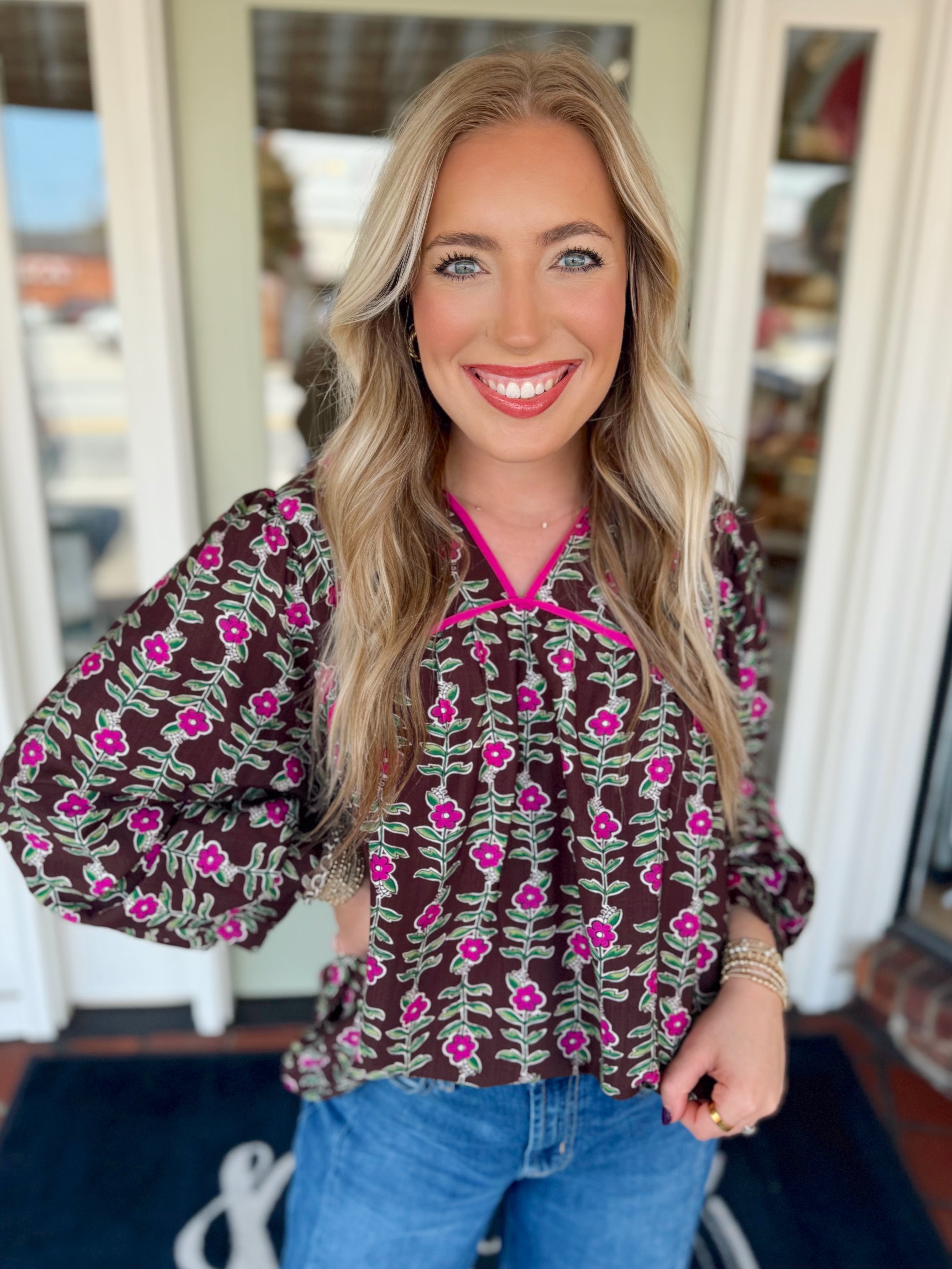 The Becca Floral Top