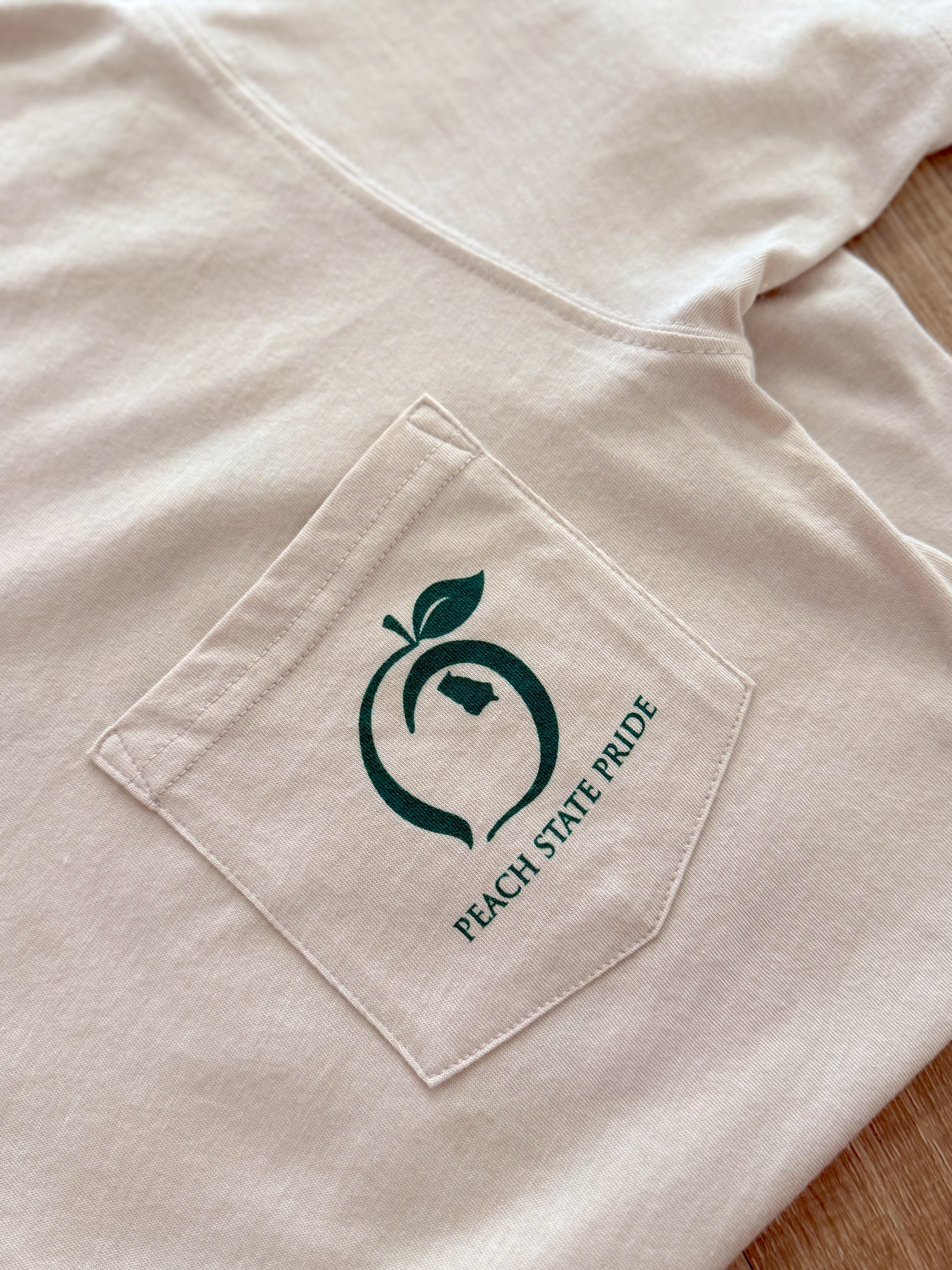 Georgia Agriculture Tee in Beige by Peach State Pride