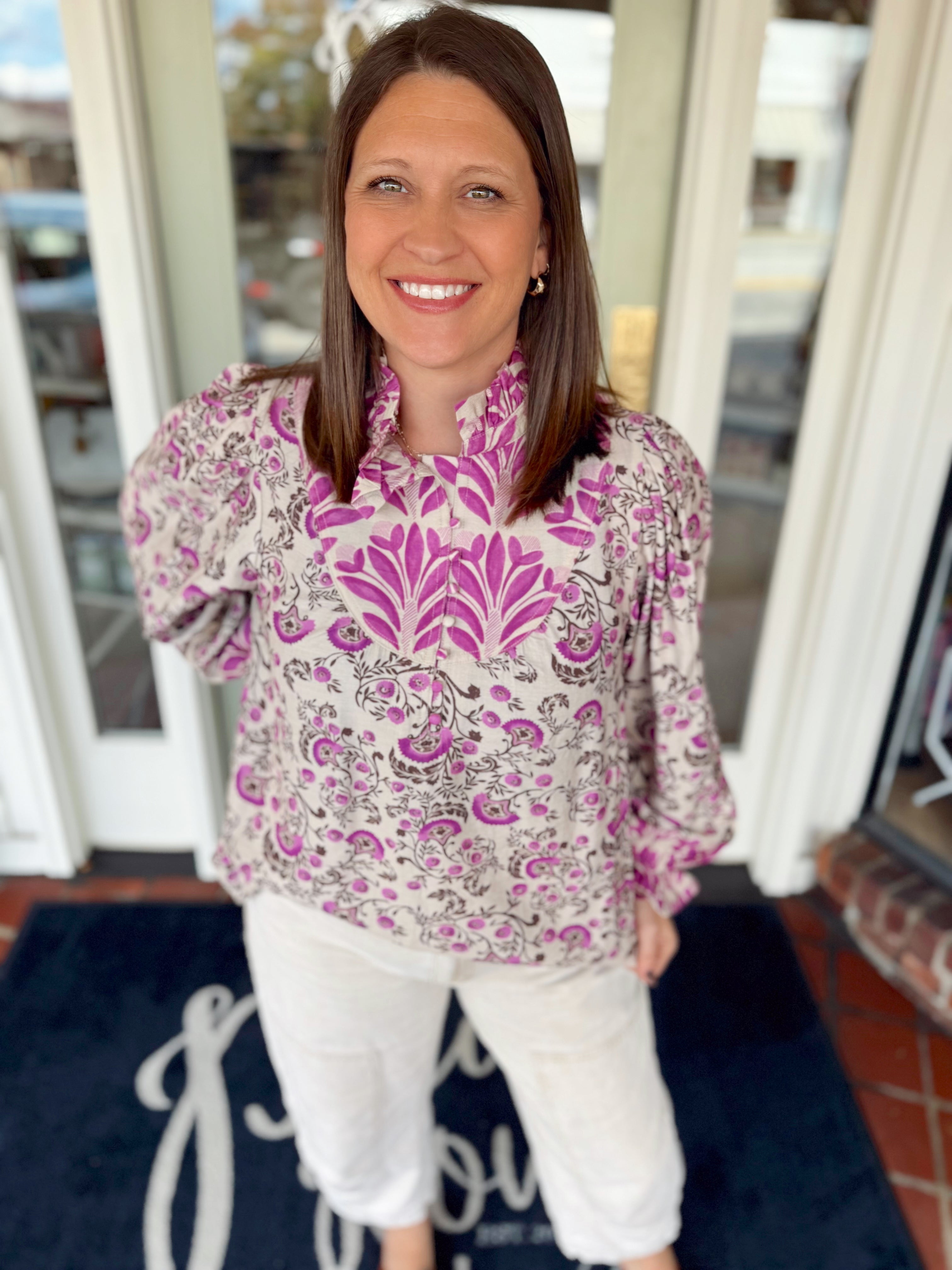 The Bailey Floral Top