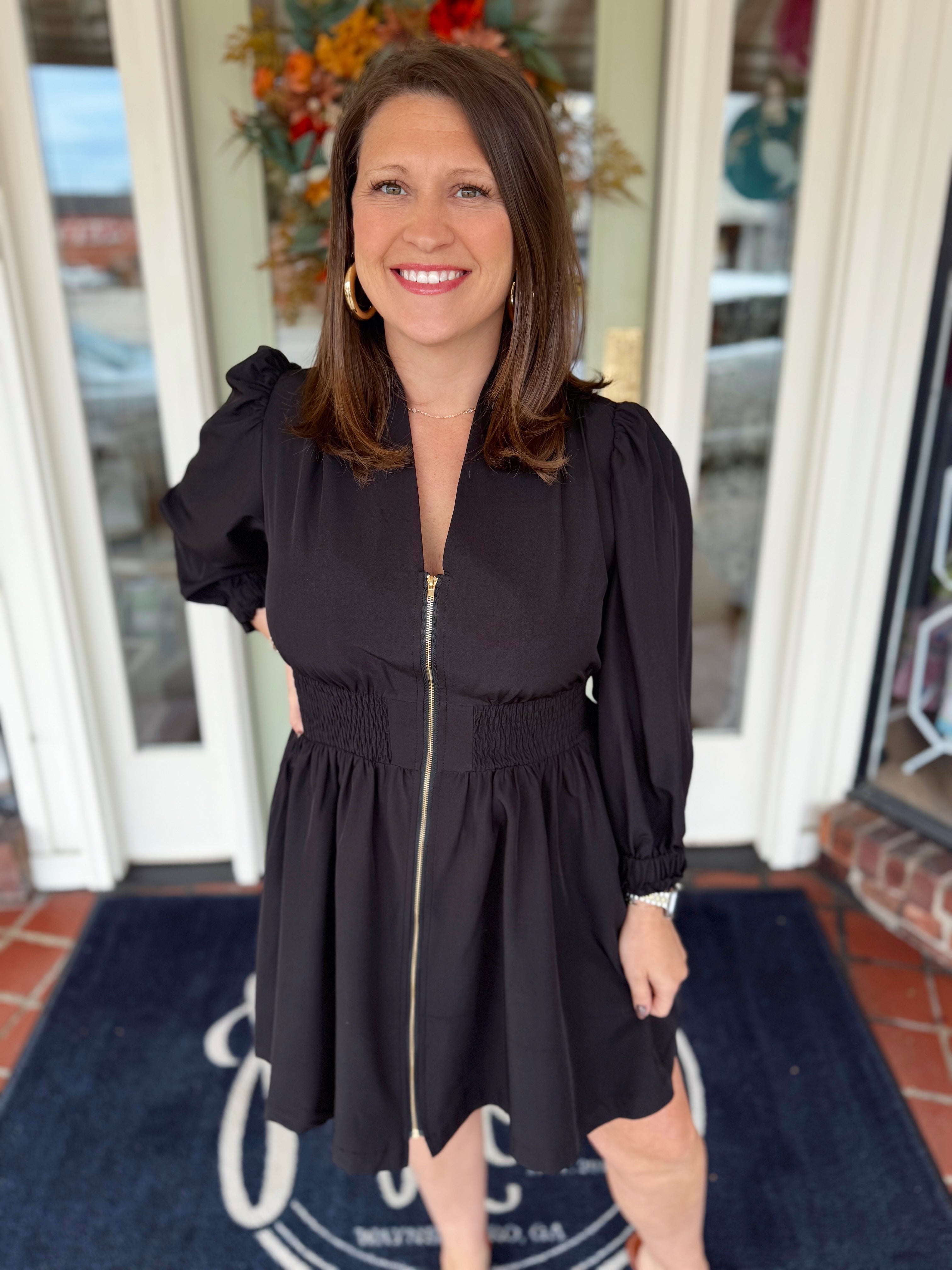 The Francesca Zip Dress