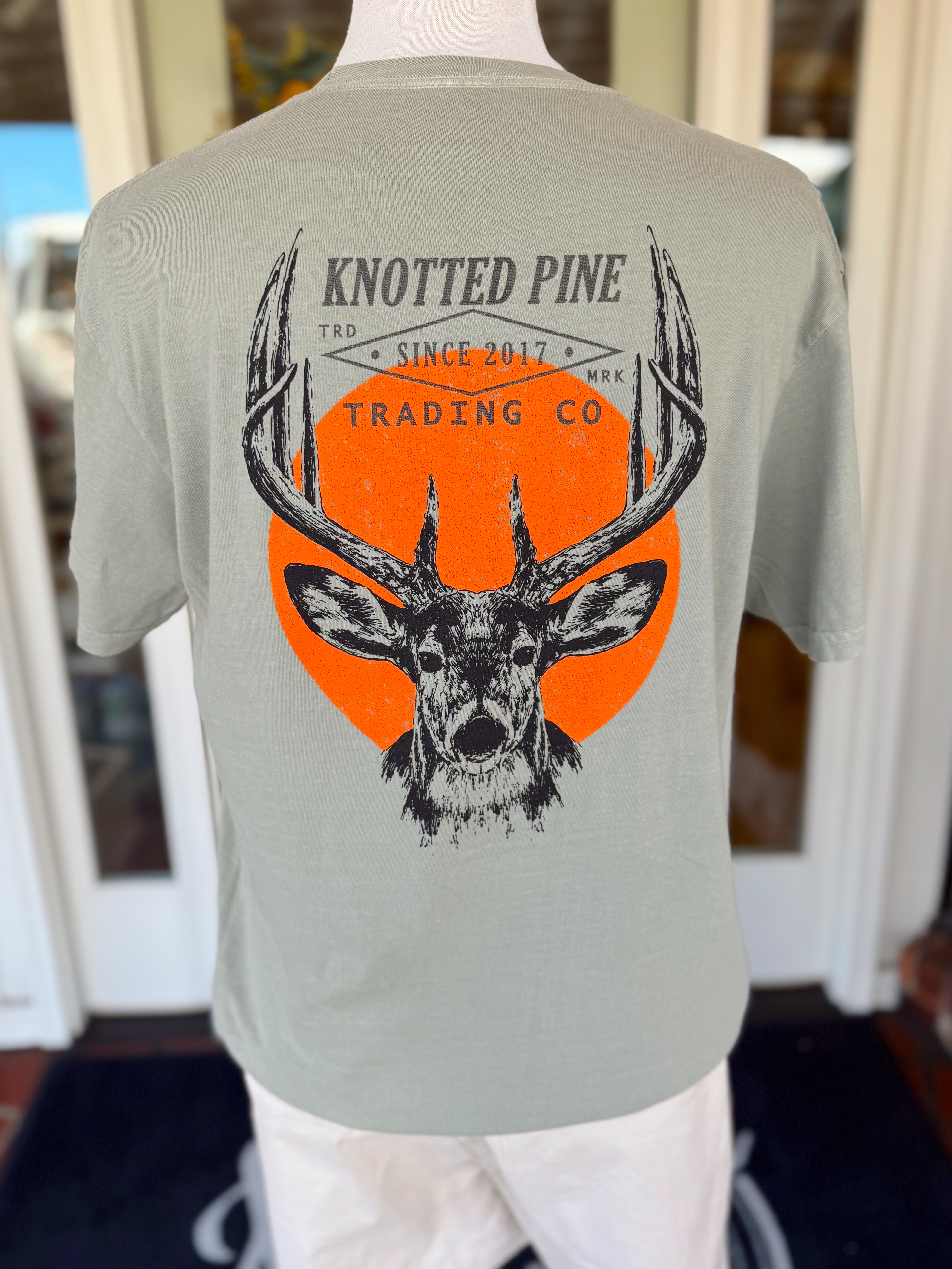 Deer Ad Tee By Knotted Pine