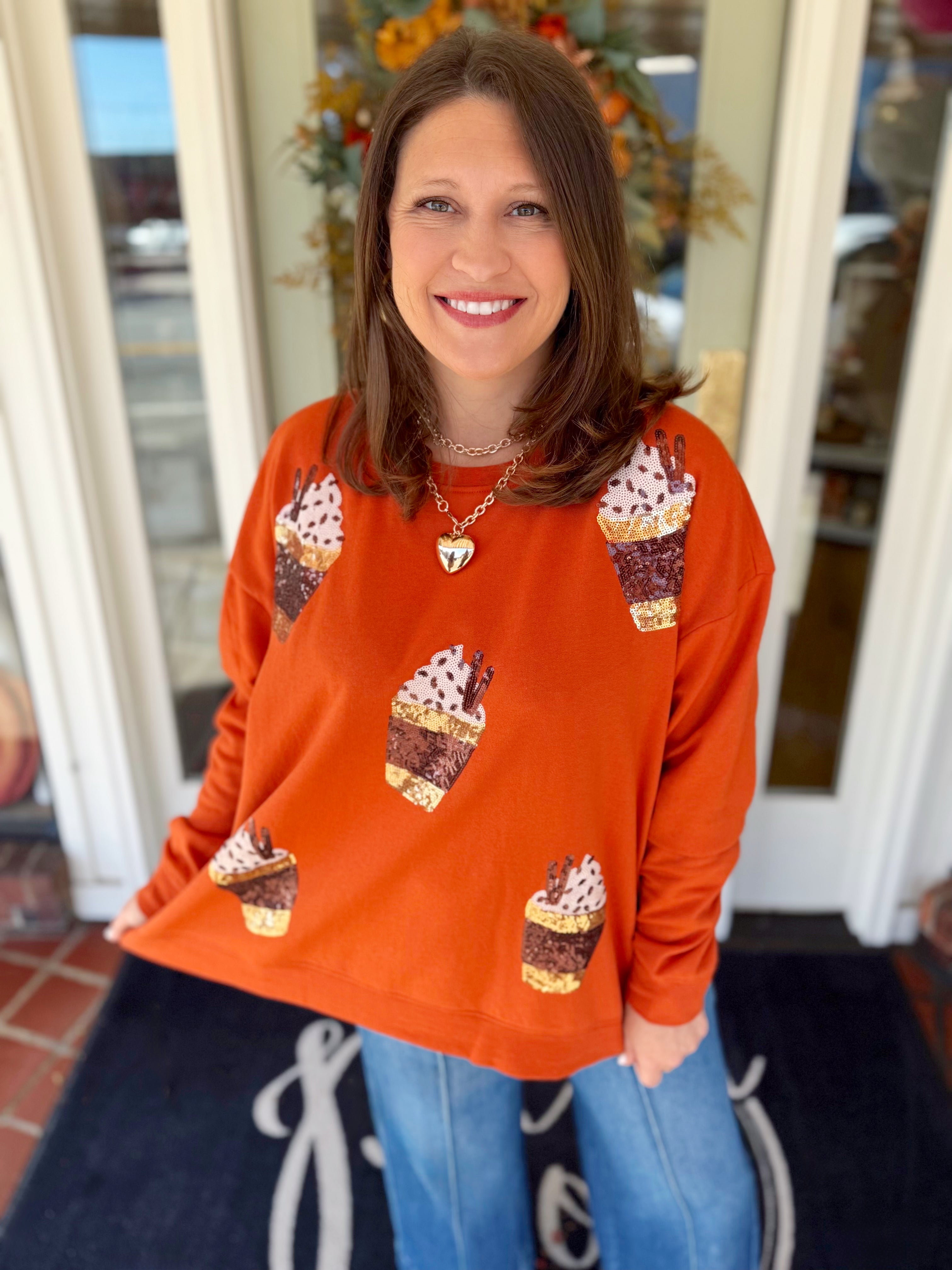 The Fall Sparkle Sweatshirt