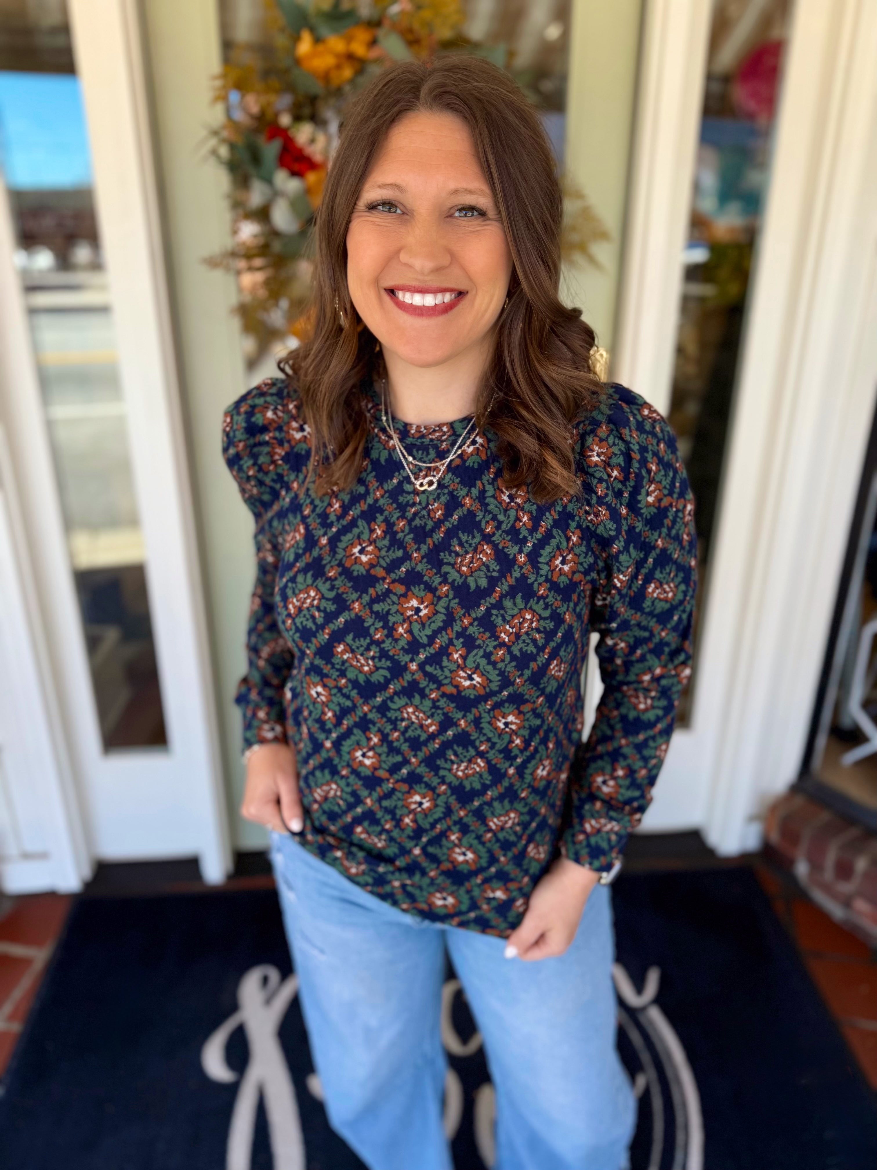 The Amelia Puff Sleeve Top