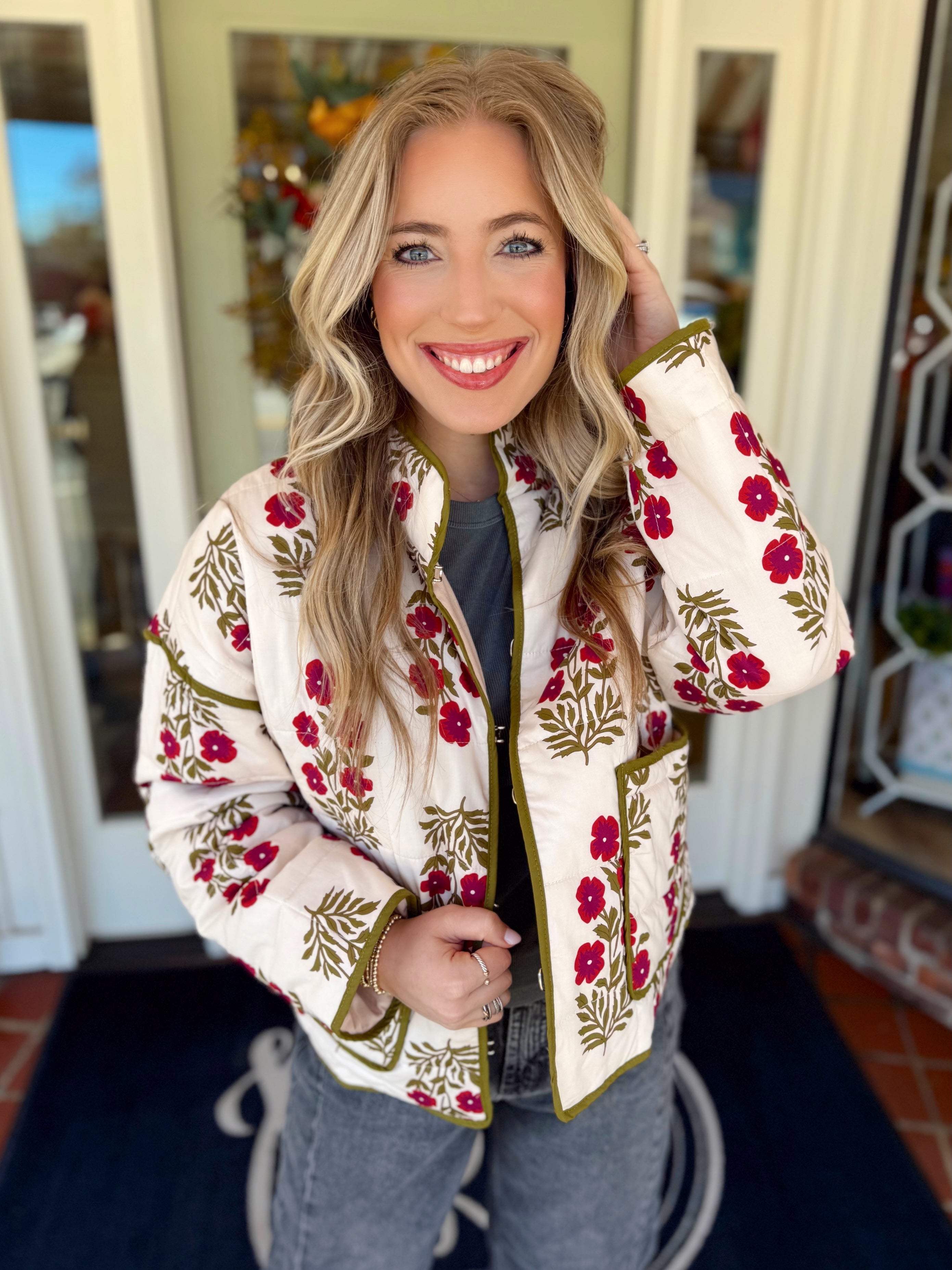 The Preslie Floral Jacket