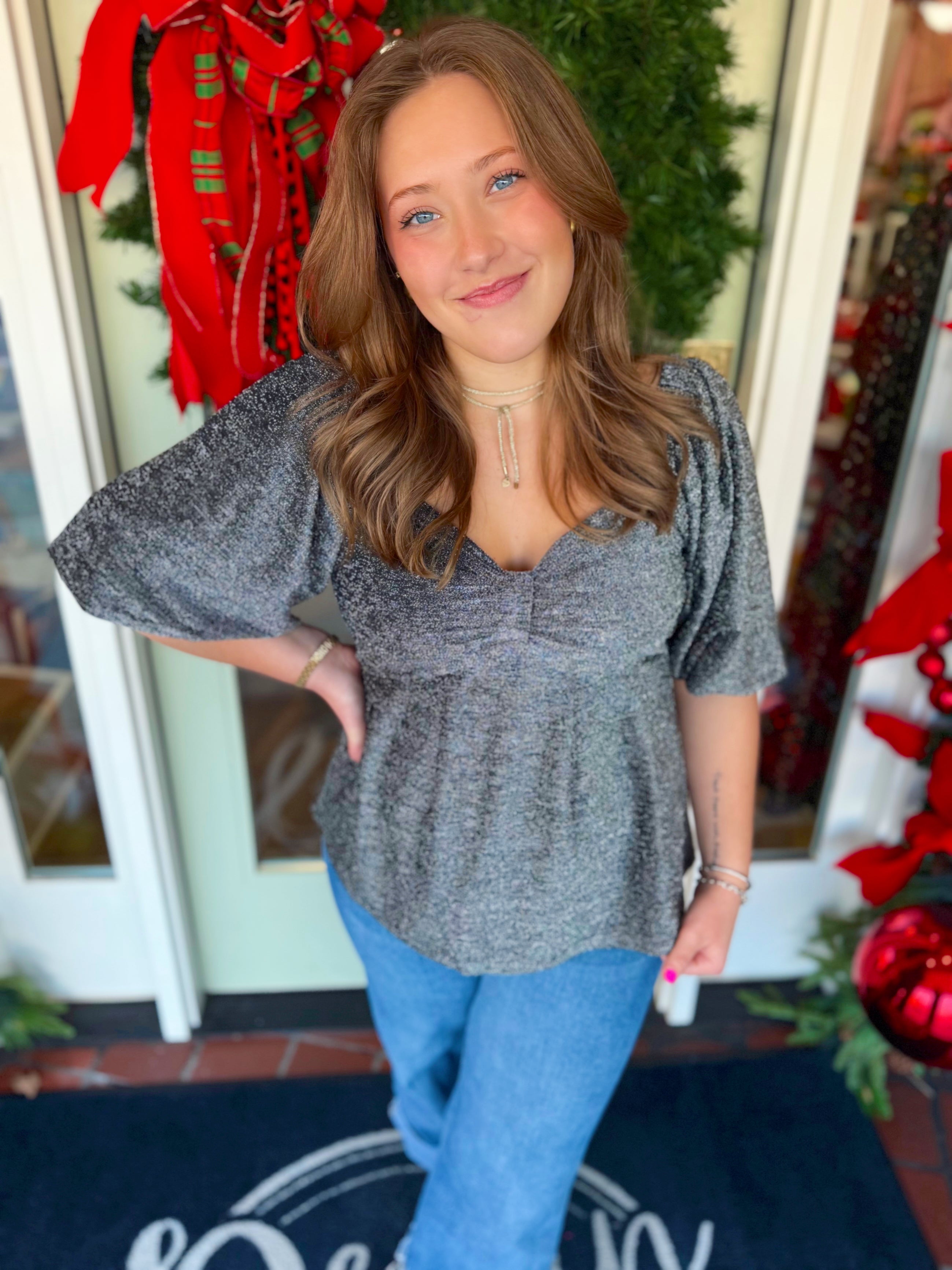 The Vivi Sparkle Top
