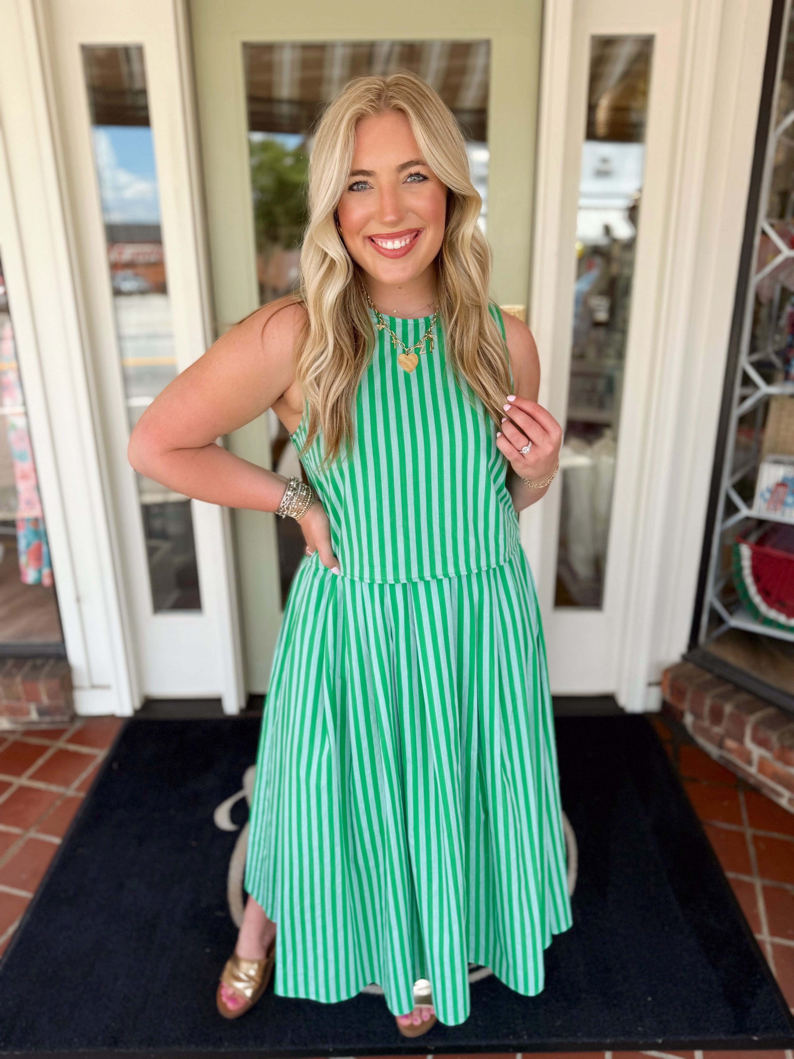 The Lilah Striped Top