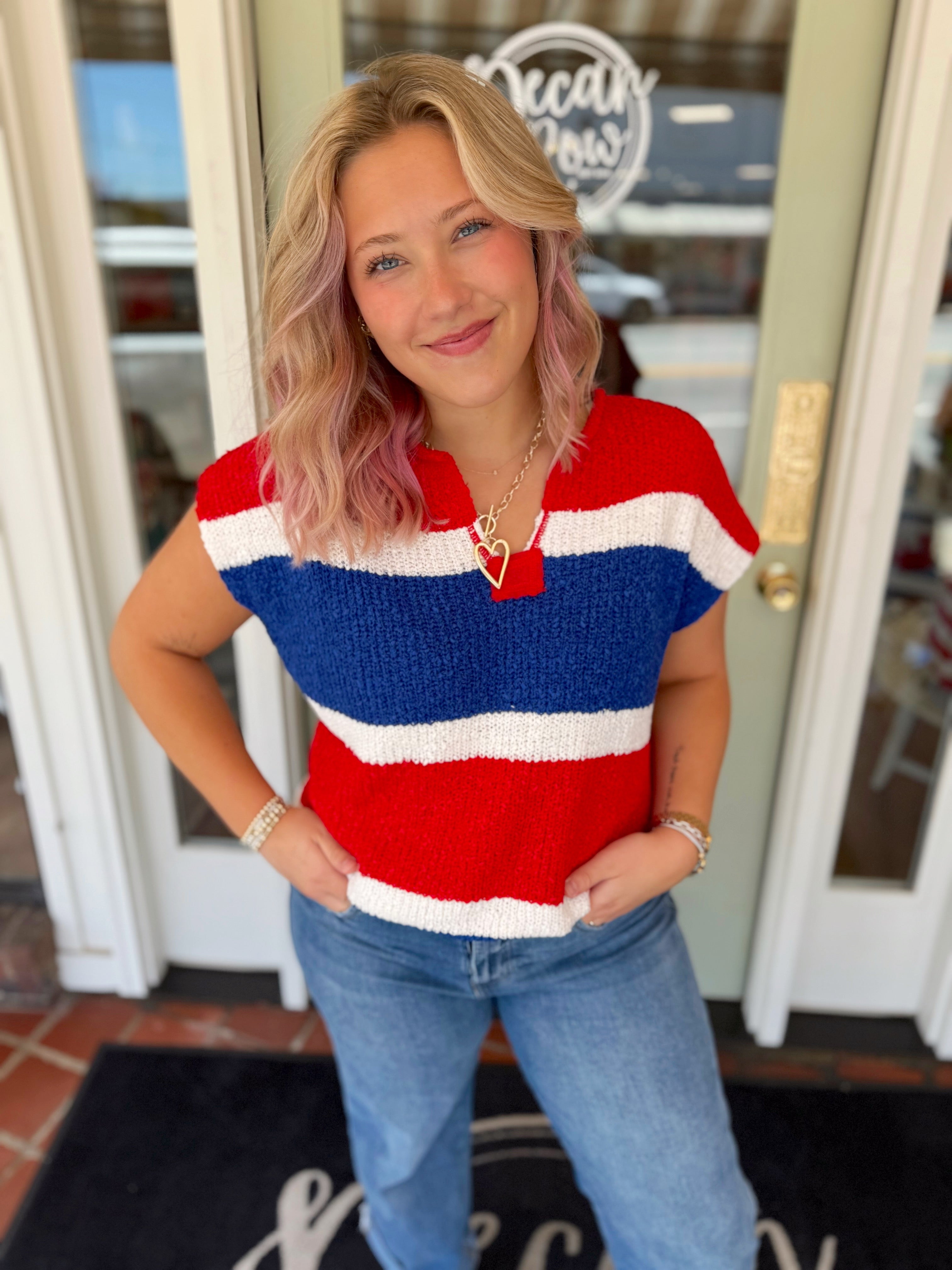 The Jordan Striped Top