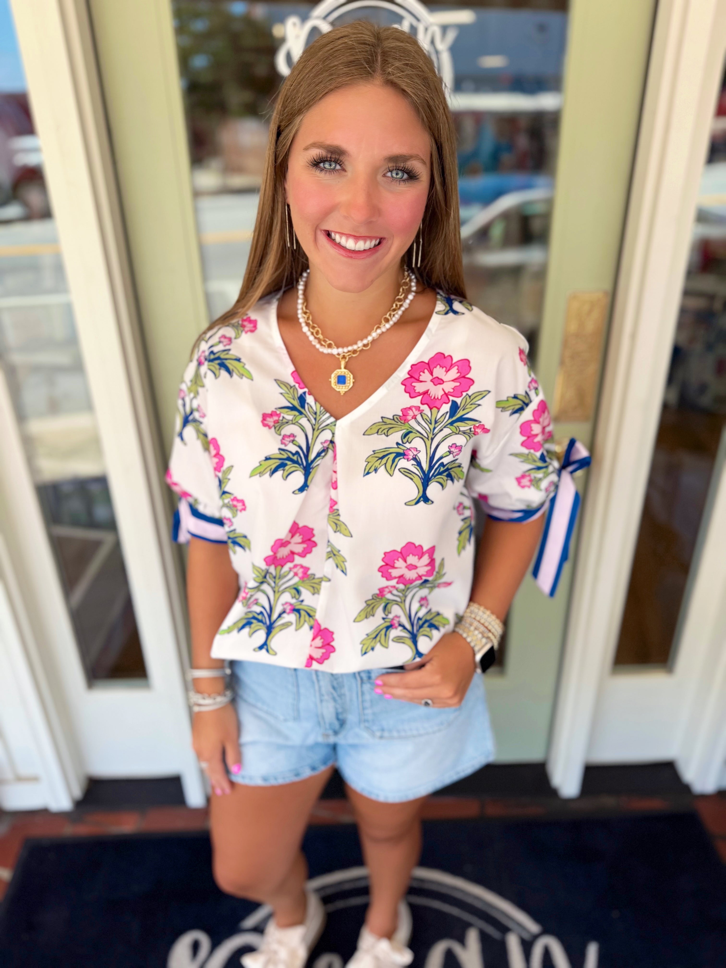 The Jada Floral Top
