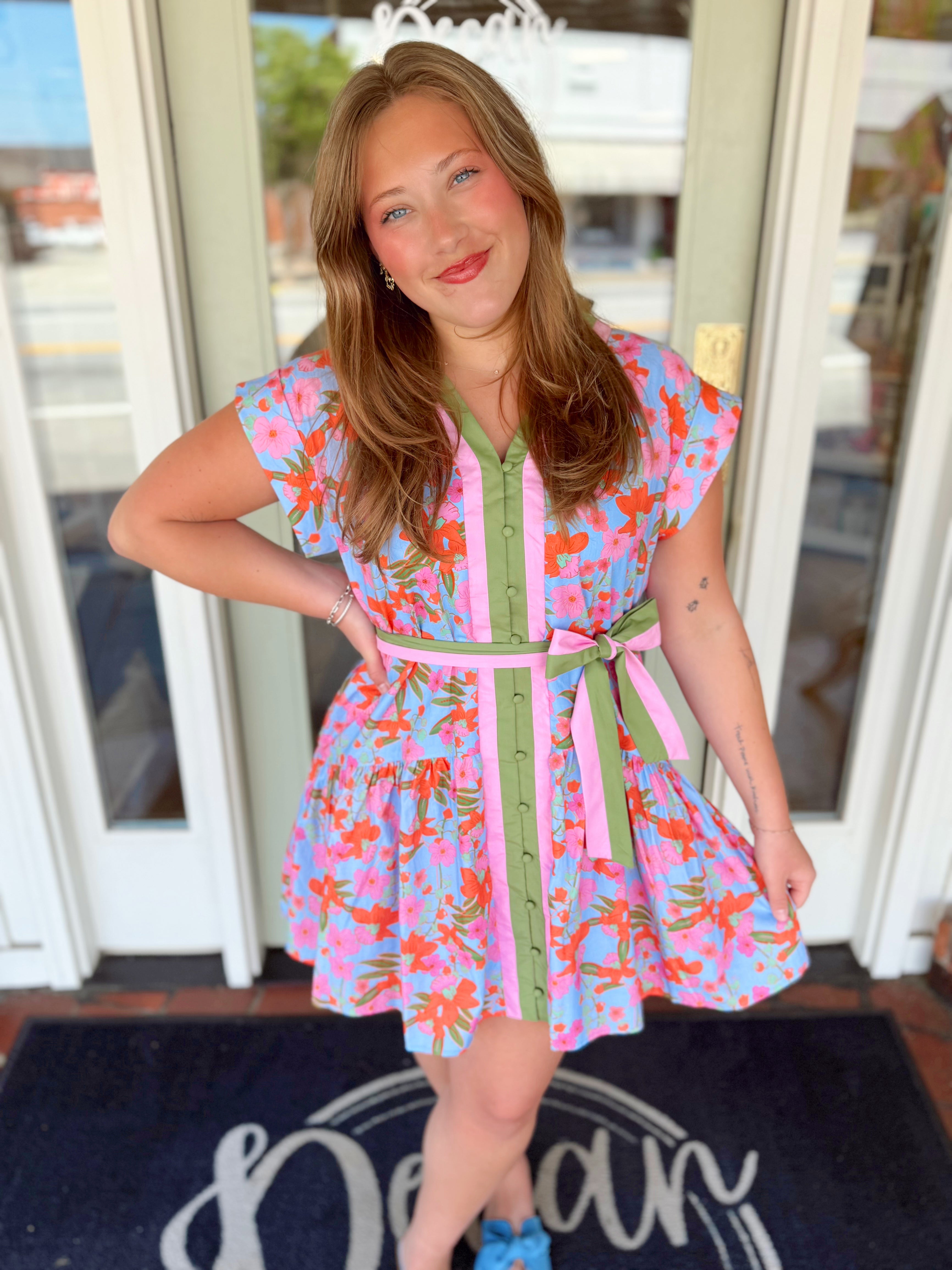 The Iris Floral Dress