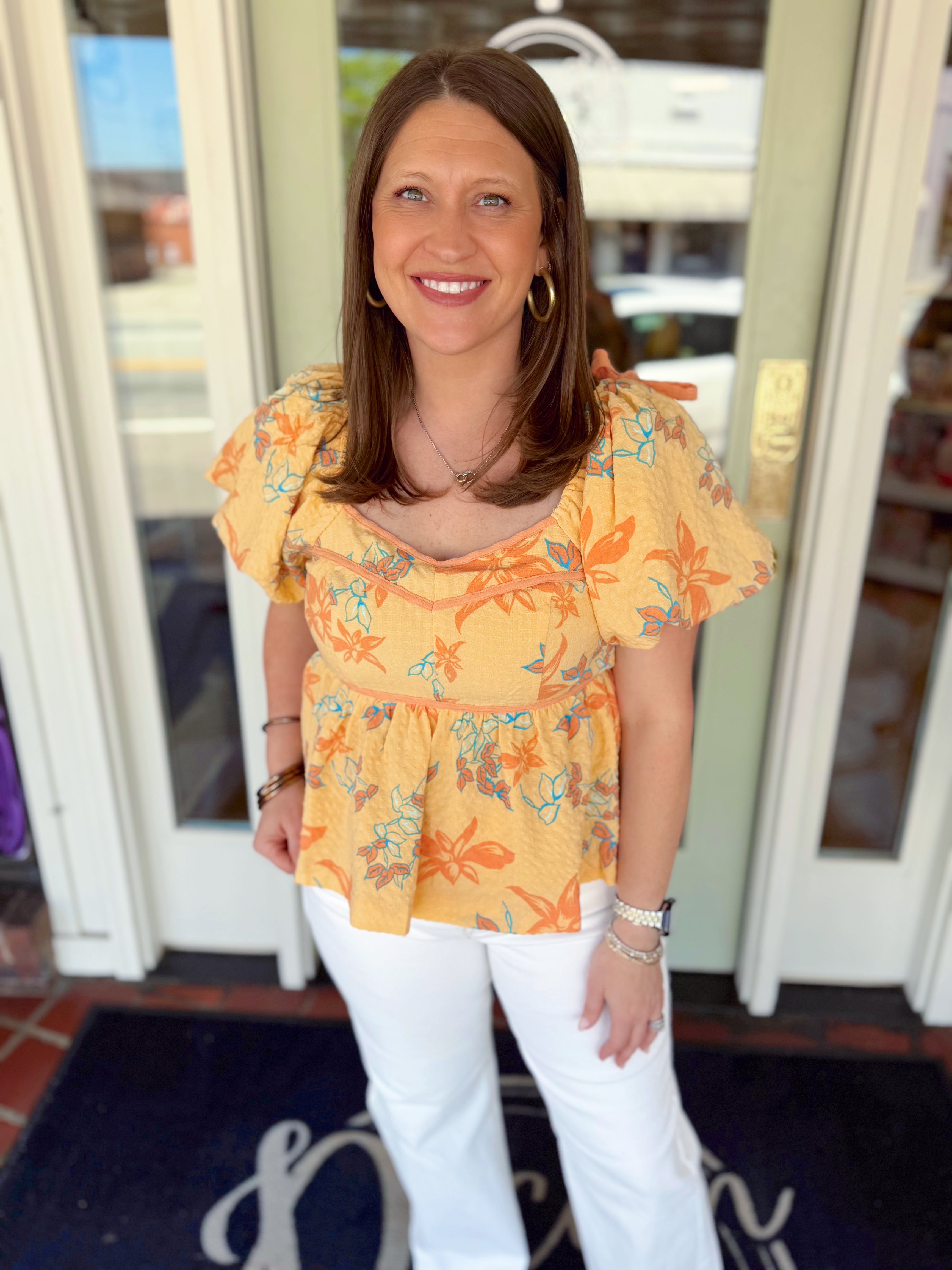 The Tilly Floral Top