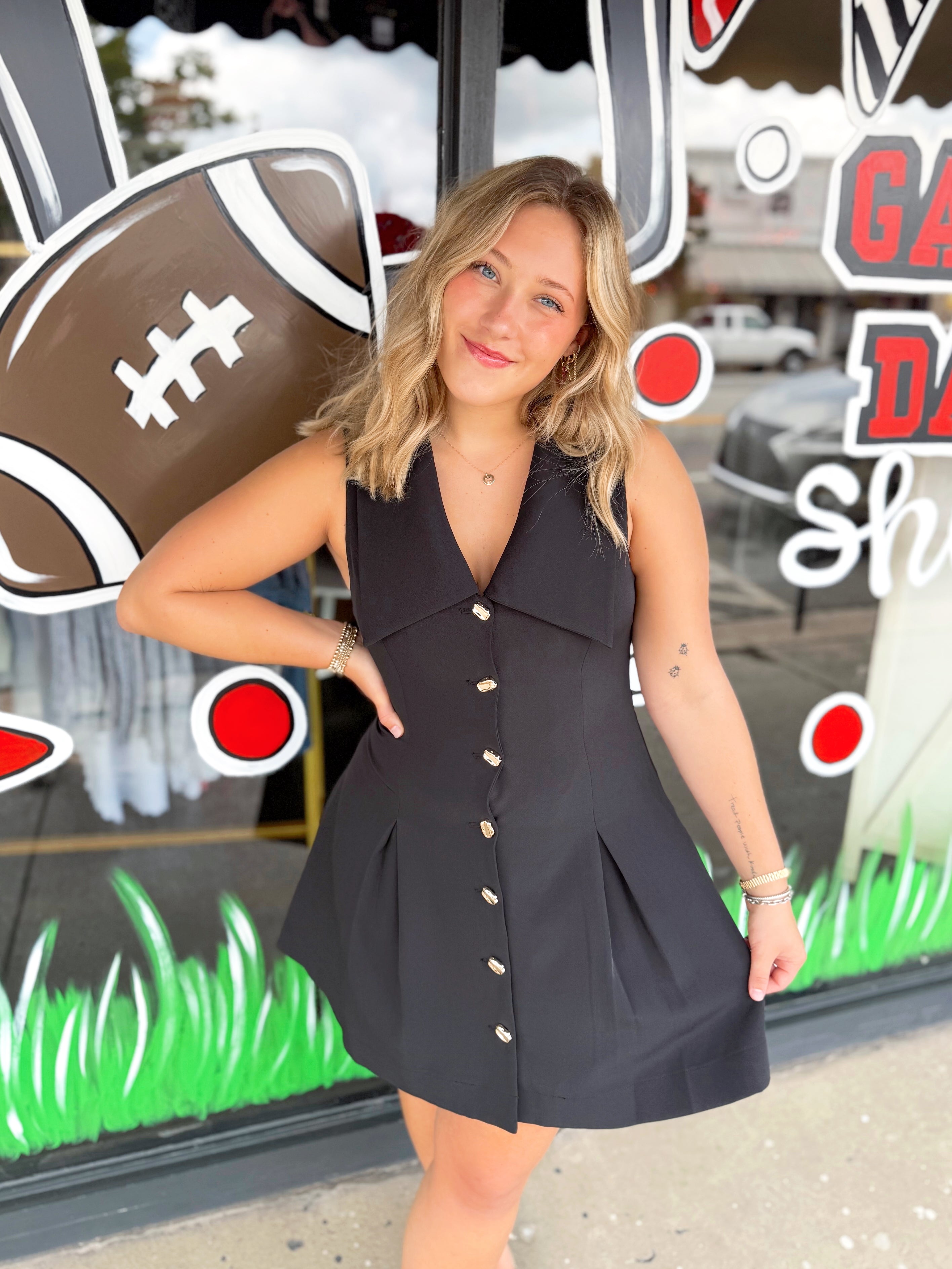 The Glory Days Collar Dress