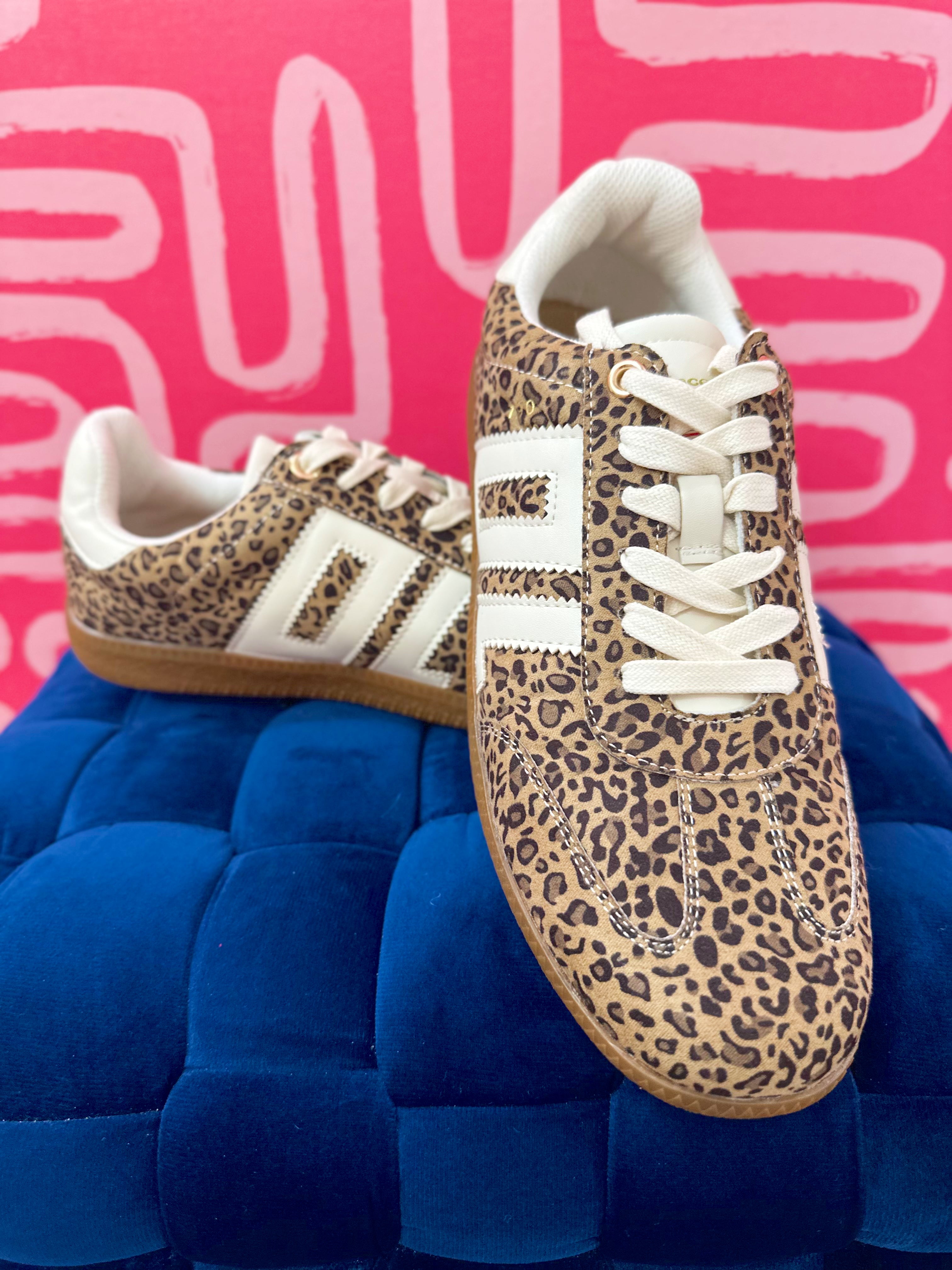 Leopard Trackstar Sneakers