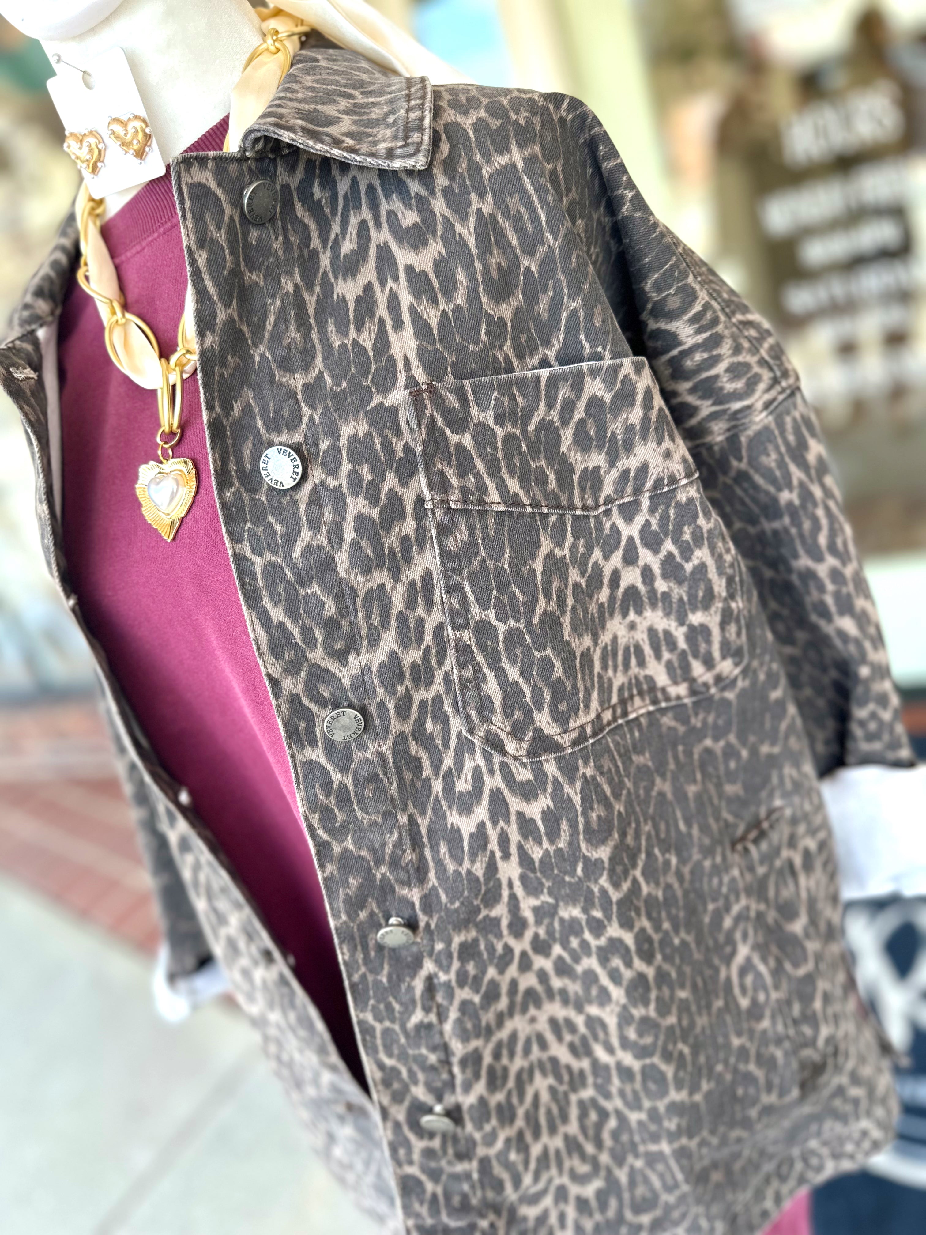 The Cate Leopard Jacket