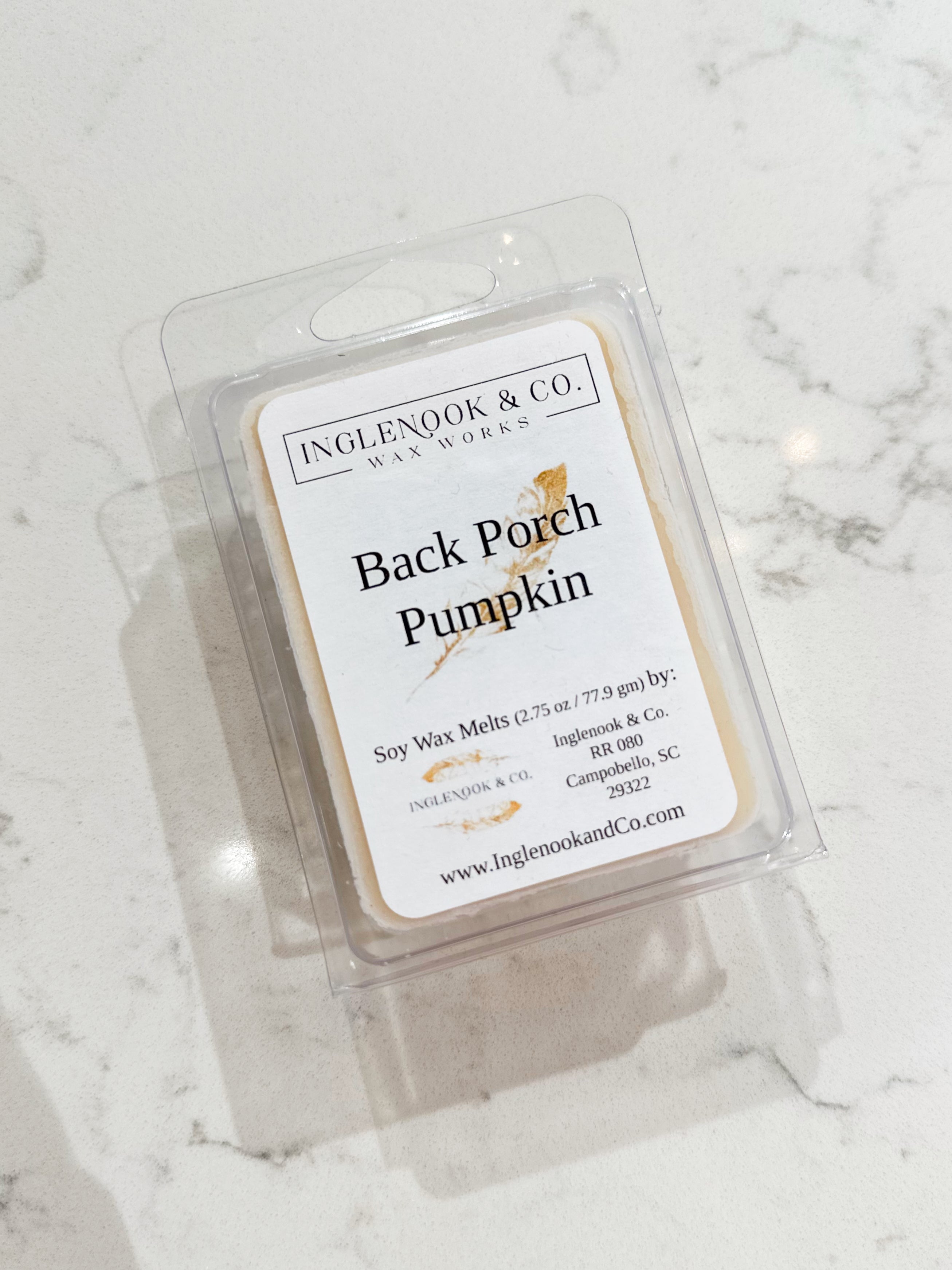 Back Porch Pumpkin Wax Melts