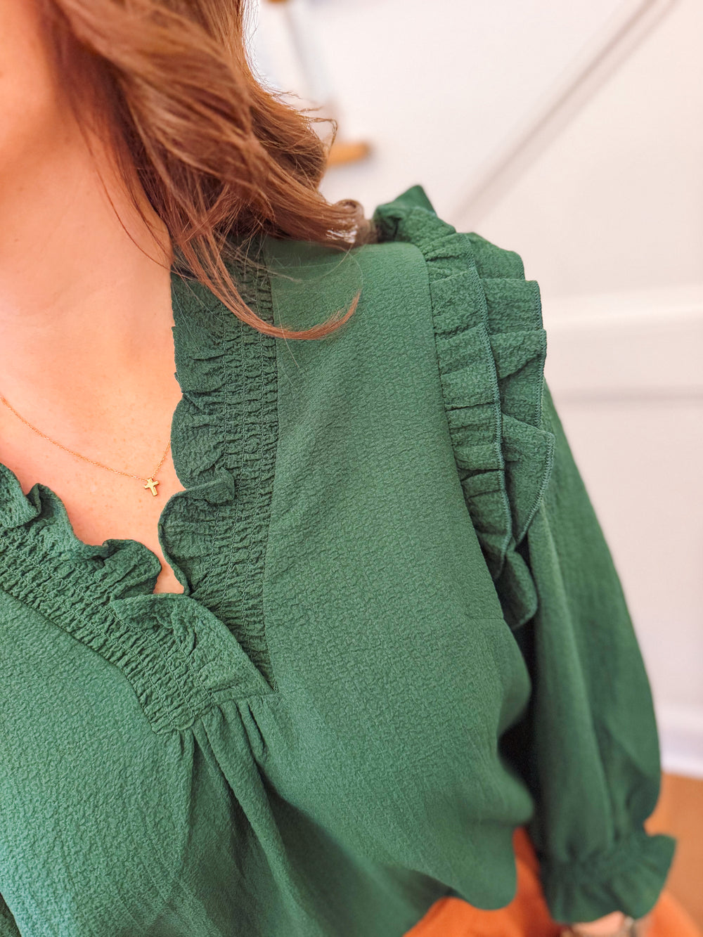 The Merry Mistletoe Top (S-L)