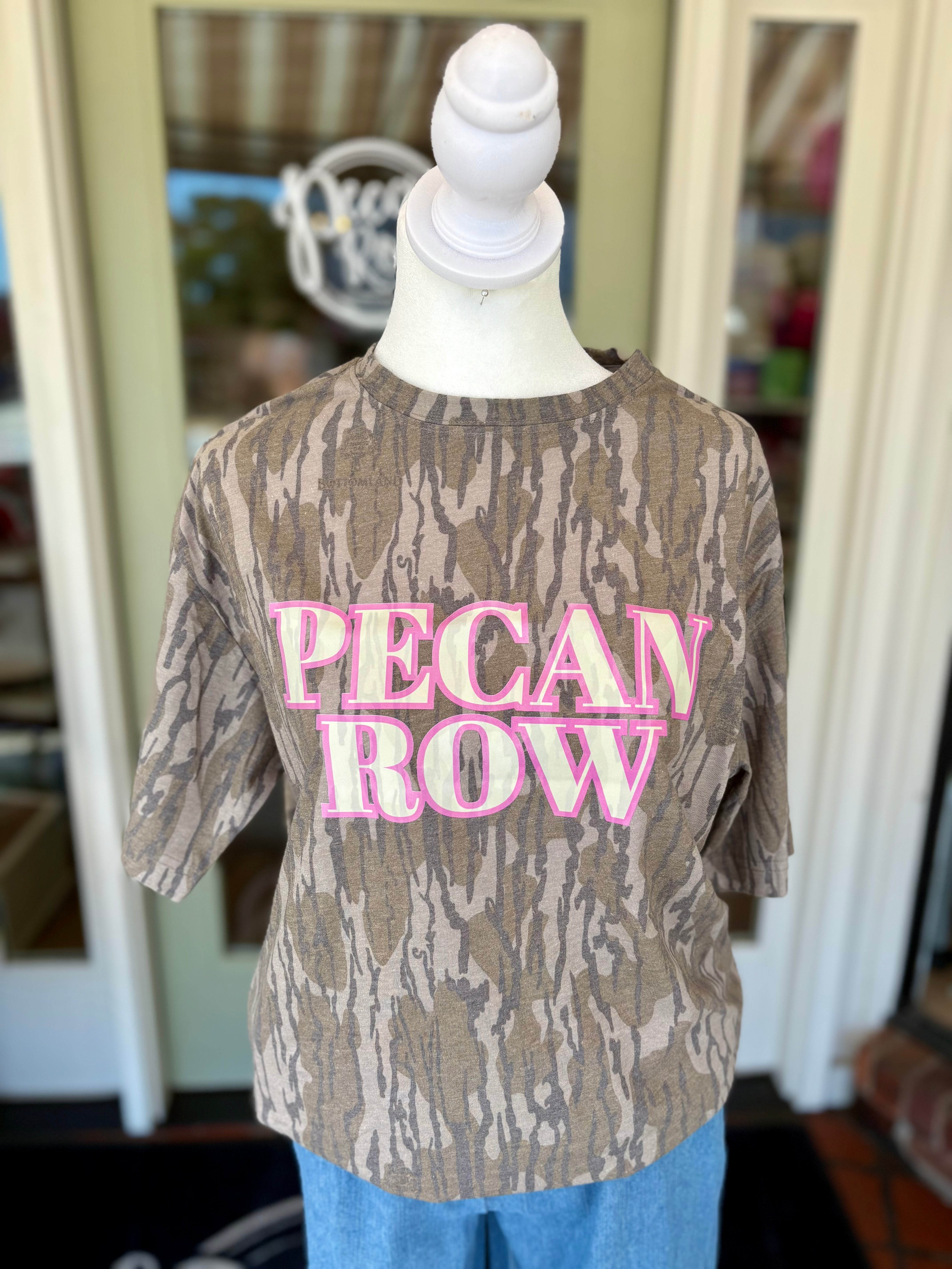 Camo Pecan Row Tee