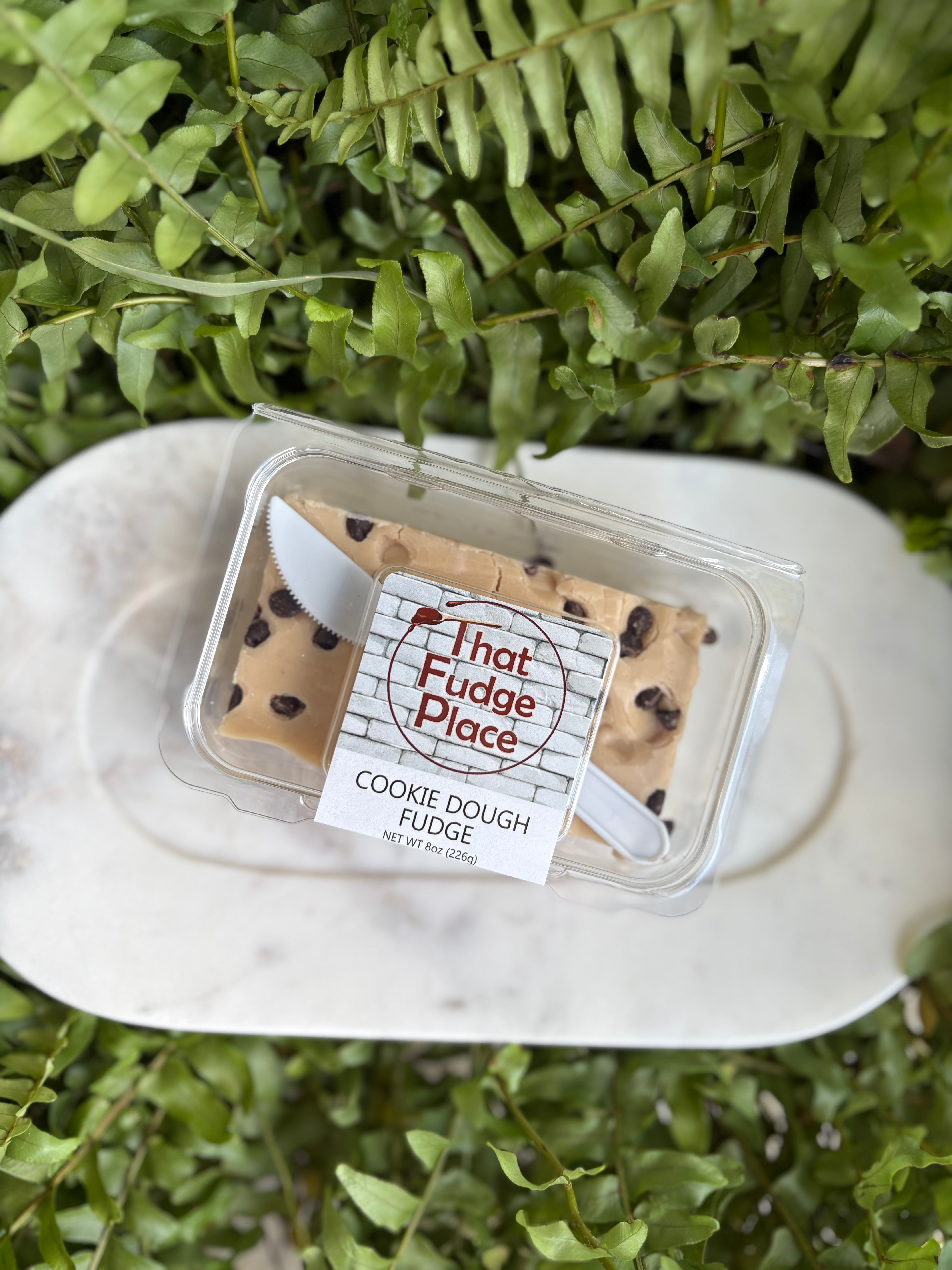 Chocolate Chip Cookie Dough Fudge
