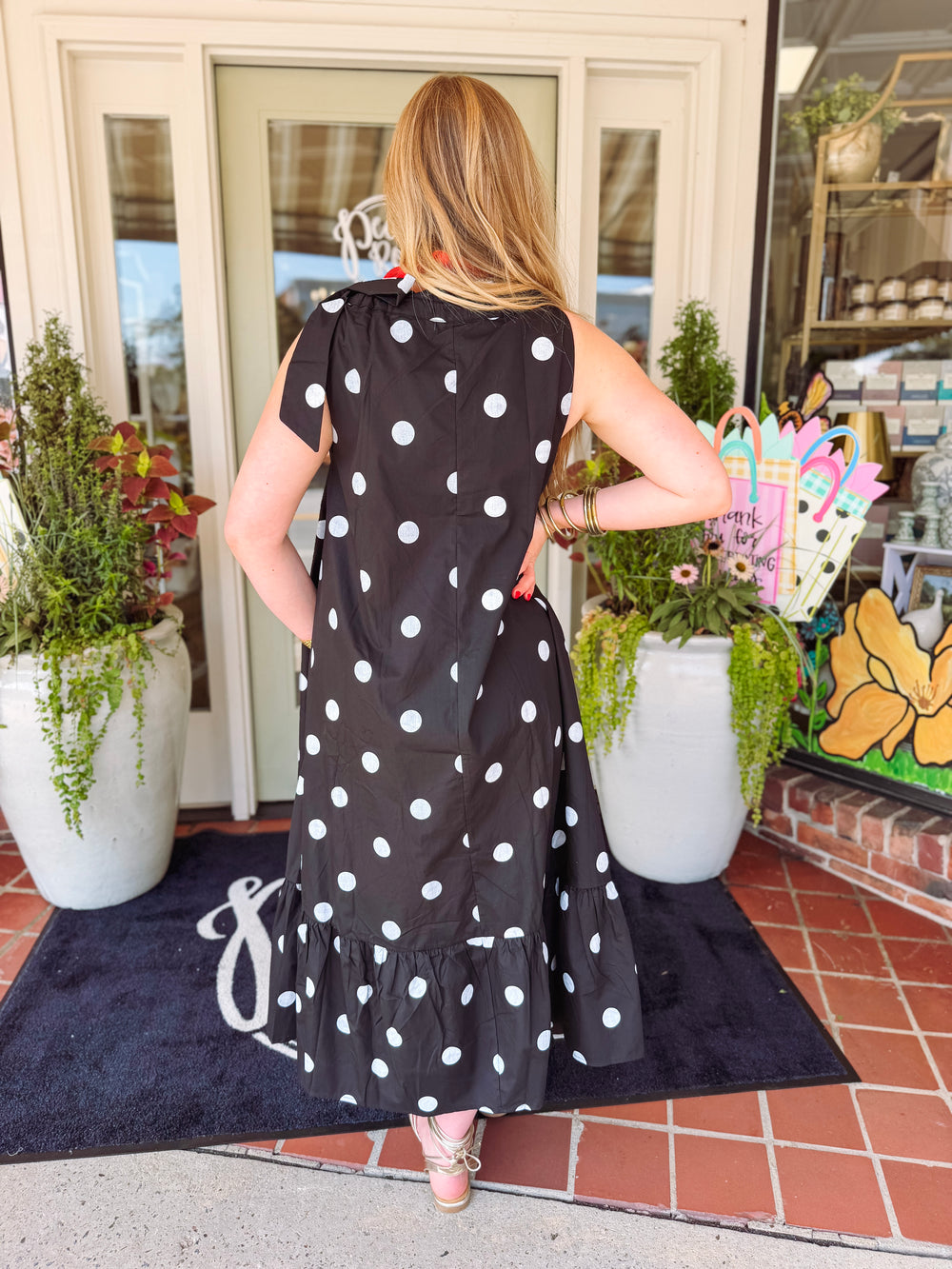 The Paula Polka Dot Midi Dress (S-L)