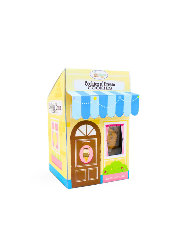 cookies in ice cream shop box