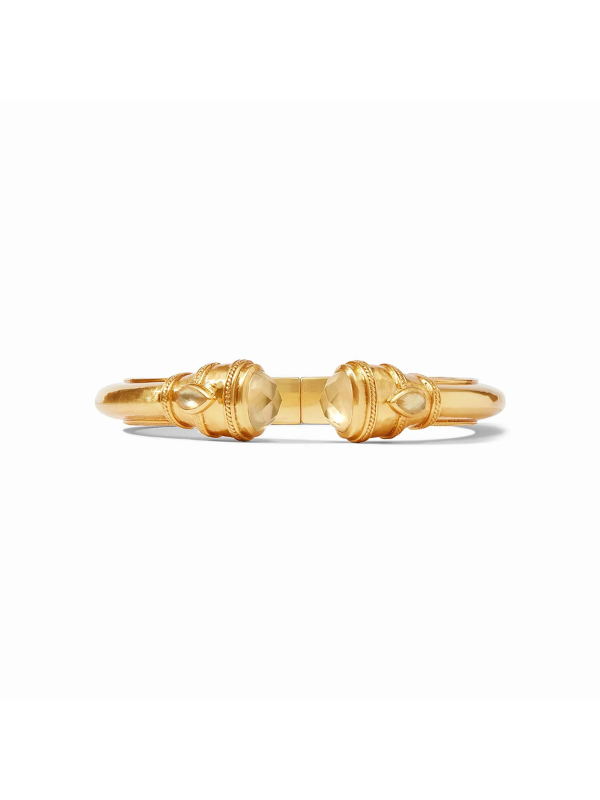 Iridescent Champagne Cannes Demi Cuff by Julie Vos