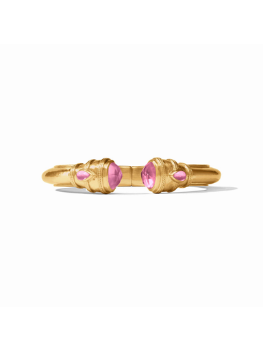 Iridescent Tourmaline Pink Cannes Demi Cuff by Julie Vos