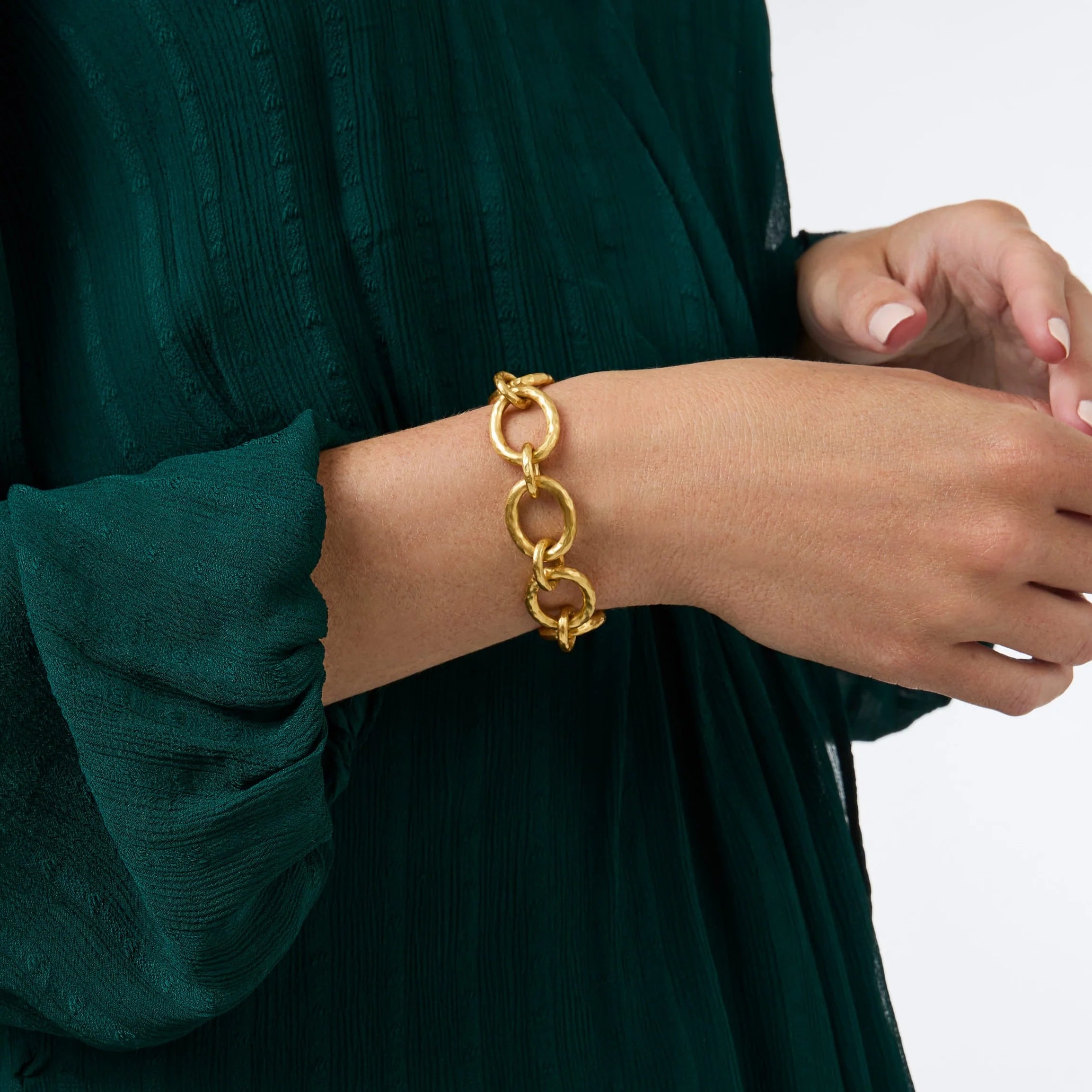 Catalina Demi Link Bracelet in Gold by Julie Vos