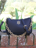 Joan Black Crossbody with chain strap