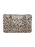 Leopard printed quilted tote bag by Ida Mae Home
