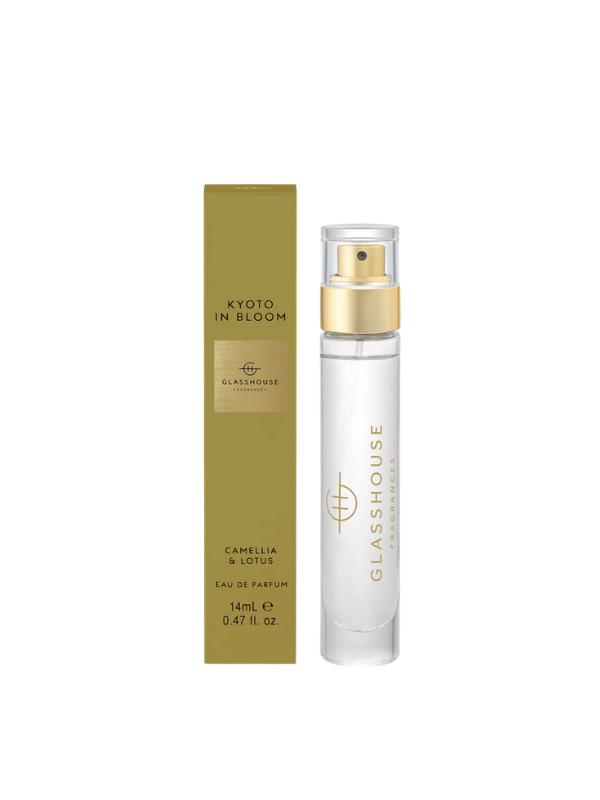 Camellia and lotus floral kyoto in bloom eau de parfum fragrance scent by glasshouse fragrances