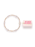 set of 3 pearl and gold bracelet