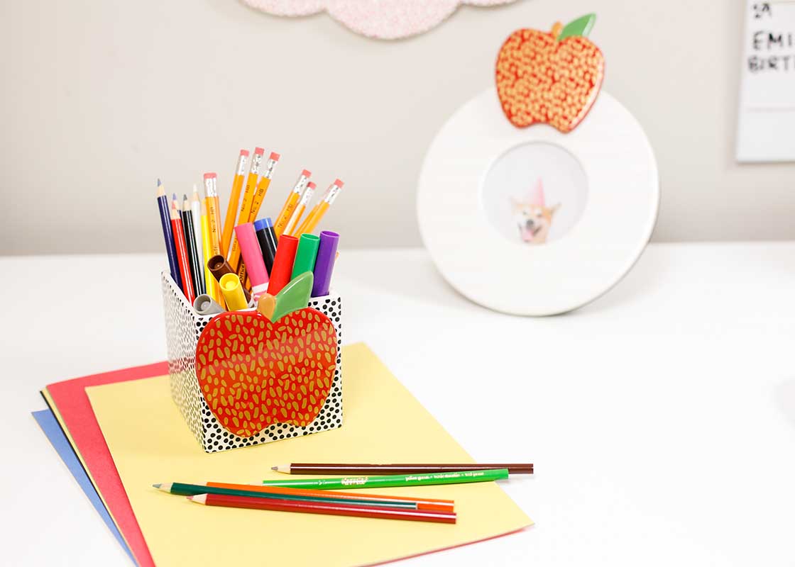 Mini Gold Apple Attachment by Happy Everything