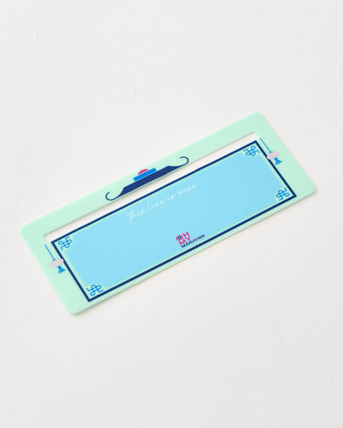 Mint blue line finder for mahjong game 