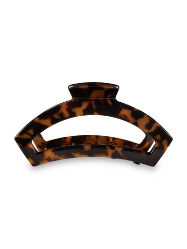 Open Tortoise Large Hair Clip teleties