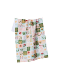 Patchwork Garden Tea Towel