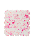 Pink Chinoiserie Scallop Display Board