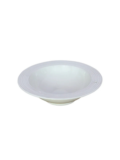 Pinstripes Baby Bowl By Nora Fleming white attachment