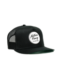 Black cap with white Nuthin Fancy  logo 