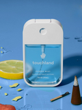 blue hand sanitizer 