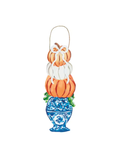 Pumpkin Topiary Door Hanger