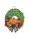Pumpkin Wreath Door Hanger 