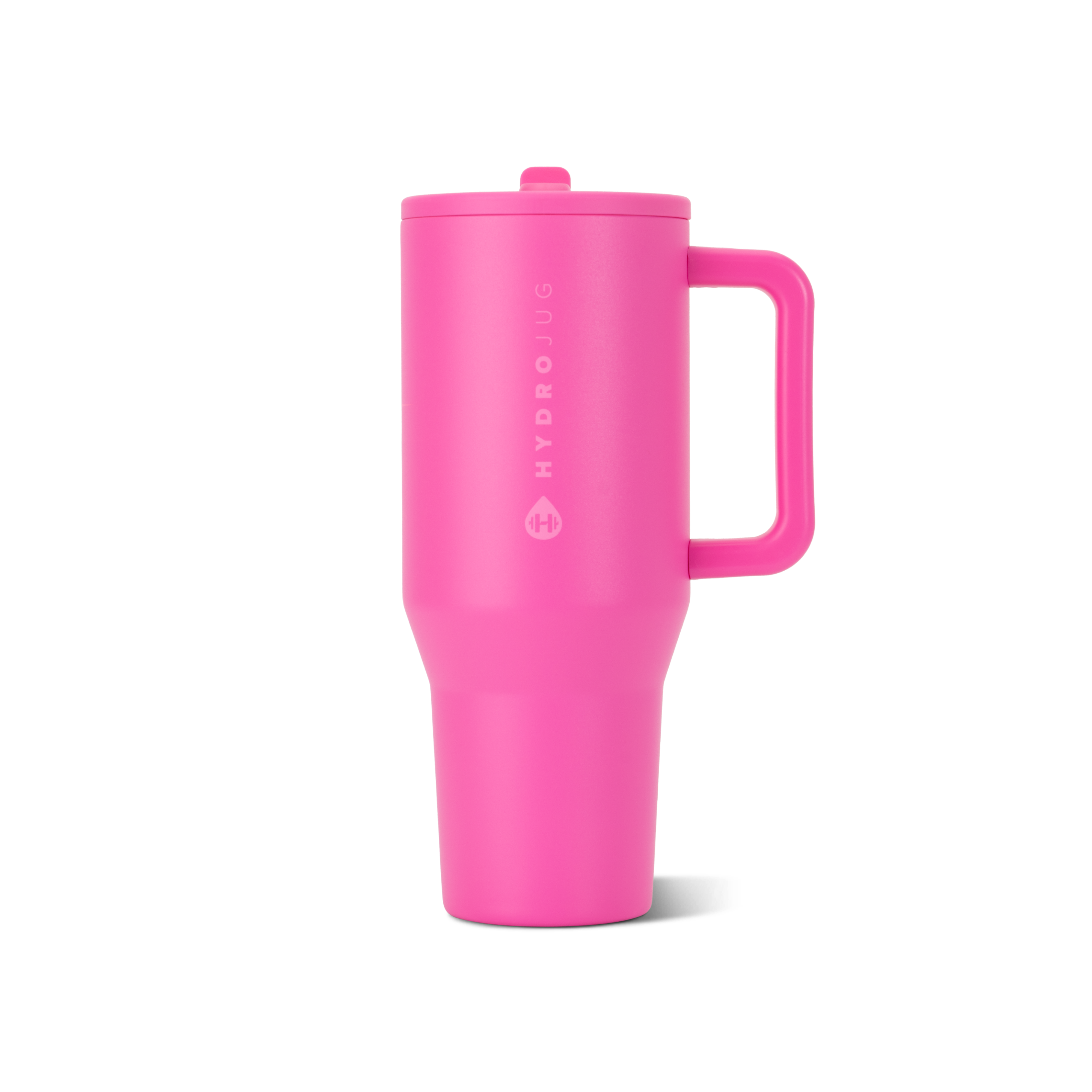 pink travel mug