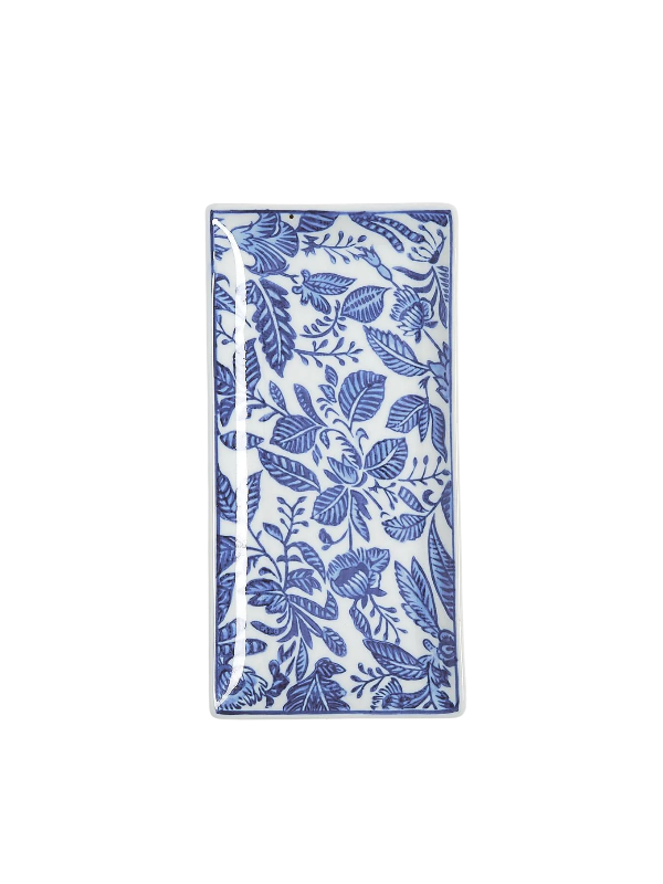 Rectangle Chinoiserie  trinket tray 