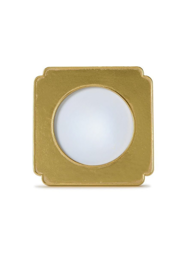 gold square frame