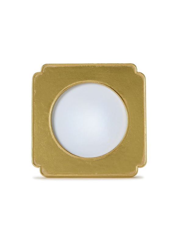 gold square frame