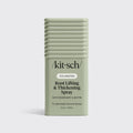 Root lifting and thickening spray for adding lightweight volume fullness at your roots